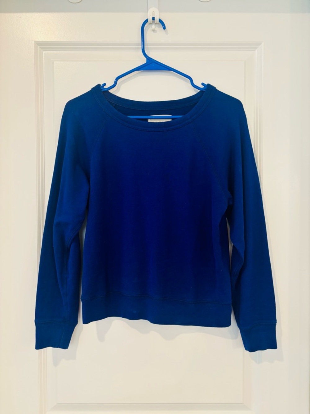 Everlane The Lightweight French Terry Crew in Indigo, XS